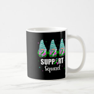 Taza De Café Gnome Sup Camisa de Concienciación sobre el Cáncer