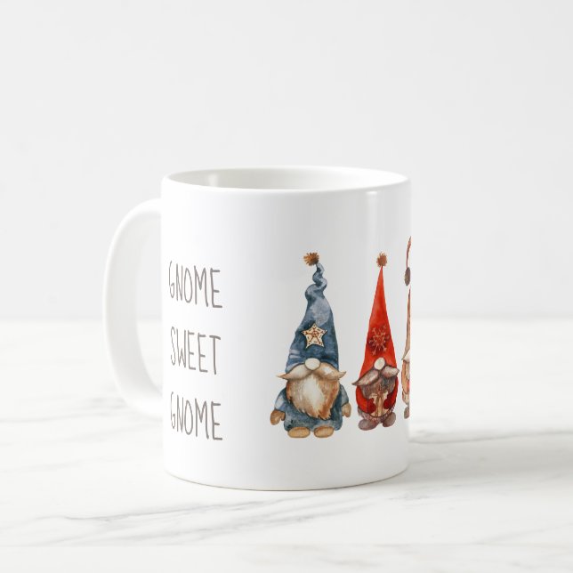 Taza De Café Gnome Sweet Gnome (Anverso izquierdo)