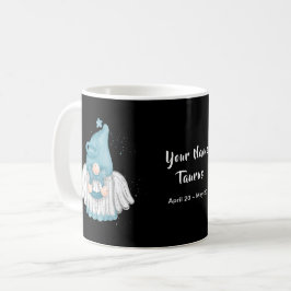 Taza De Café Gnome Taurus Astrología Rótulo Angel Tu Nombre