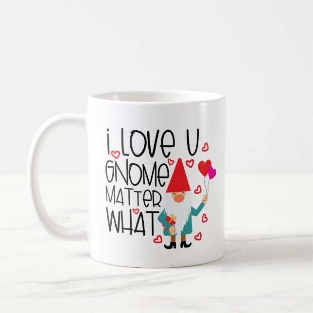 Taza De Café Gnome Valentine (Izquierda)
