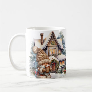Taza De Café Gnome Wintery 