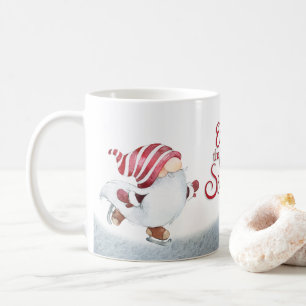 Taza De Café Gnomes de patinaje