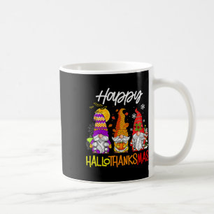 Taza De Café Gnomes Hallothanksmas Halloween Acción de Gracias 