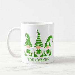 Taza De Café Gnomes irlandeses personalizados