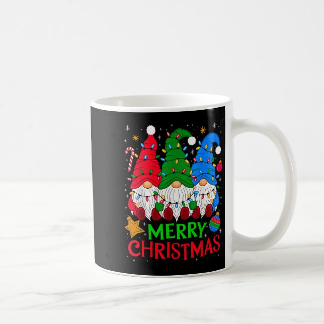 Taza De Café Gnomes Merry Christmas Xmas Mateo (Derecha)