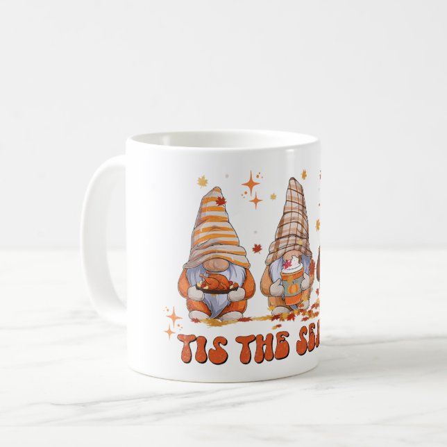 Taza De Café Gnomes Thankding Mug (Anverso izquierdo)
