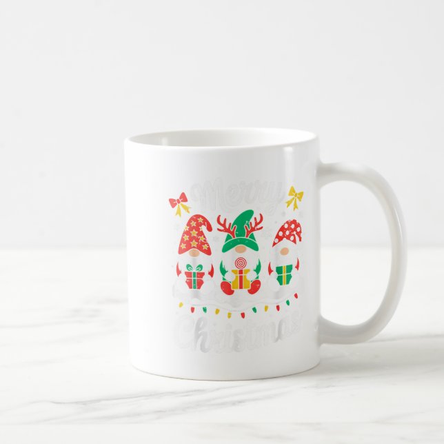 Taza De Café Gnomes Xmas Gracioso Feliz Navidad Escuadrón Para  (Derecha)