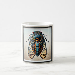 Taza De Café Gnomidolon Insect Dorsal View 050824IREF211 - Wate