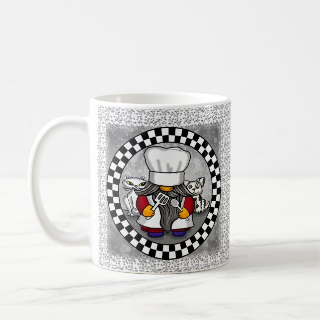 Taza De Café Gnomo chef  (Izquierda)
