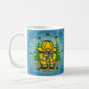 Taza De Café gnomo de día lluvioso