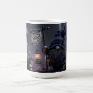 Taza De Café Gnomo de fantasía oscura en la taberna de The Gone