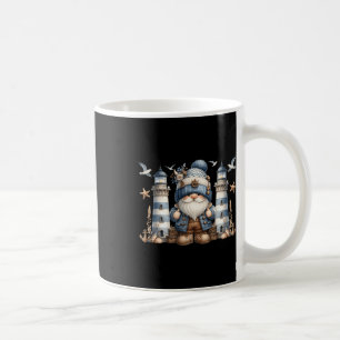 Taza De Café Gnomo de faro náutico para mujeres y hombres diver