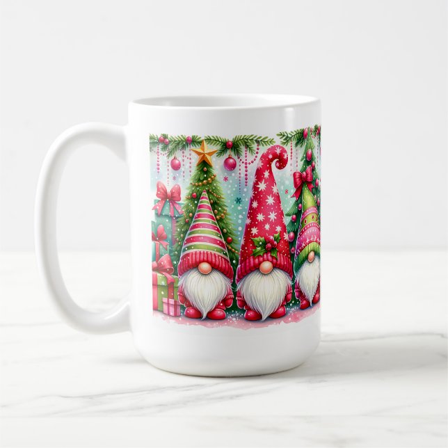 Taza De Café Gnomo de Navidad (Izquierda)