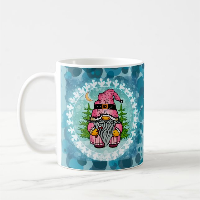 Taza De Café gnomo de Santa (Izquierda)