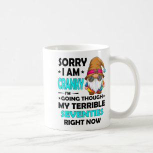 Taza De Café Gnomo Lo siento, estoy gruñón, estoy pasando por m