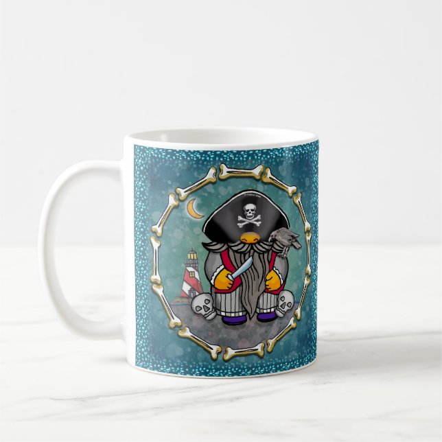 Taza De Café Gnomo pirata (Izquierda)