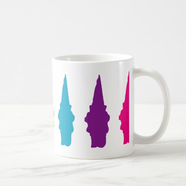 Taza De Café Gnomos del arco iris (Derecha)
