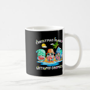 Taza De Café Gnomos Divertidos De Vacaciones De Verano - Gnomos