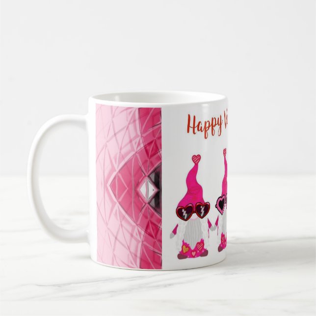 Taza De Café gnomos el día de San Valentín (Izquierda)