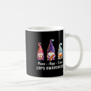 Taza De Café Gnomos Paz Esperanza Amor Conciencia de CRPS