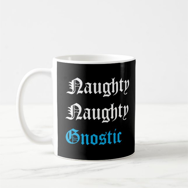 Taza de café Gnóstica traviesa (Izquierda)