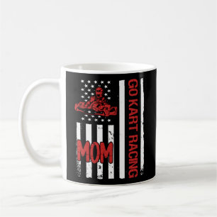 Taza De Café Go K Carreras Mom Usa Flag
