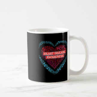 Taza De Café Go Red Heart Disease Awareness For Men Women 