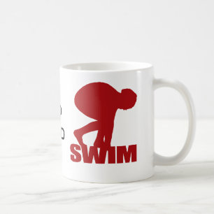 TAZA DE CAFÉ GO ROJO SWIM COFFEE MUG