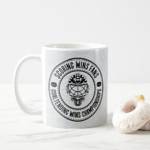 Taza De Café Goaltending Gana Campeonato de Hockey Mug