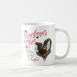 Taza De Café GOAT | Navidades Desean Beber De Cabra Besa Nubios