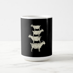 Taza De Café Goat Retro