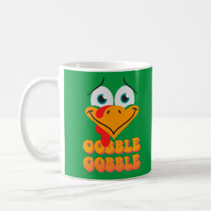 Taza De Café GOBBLE GOBBLE divertido acción de gracias