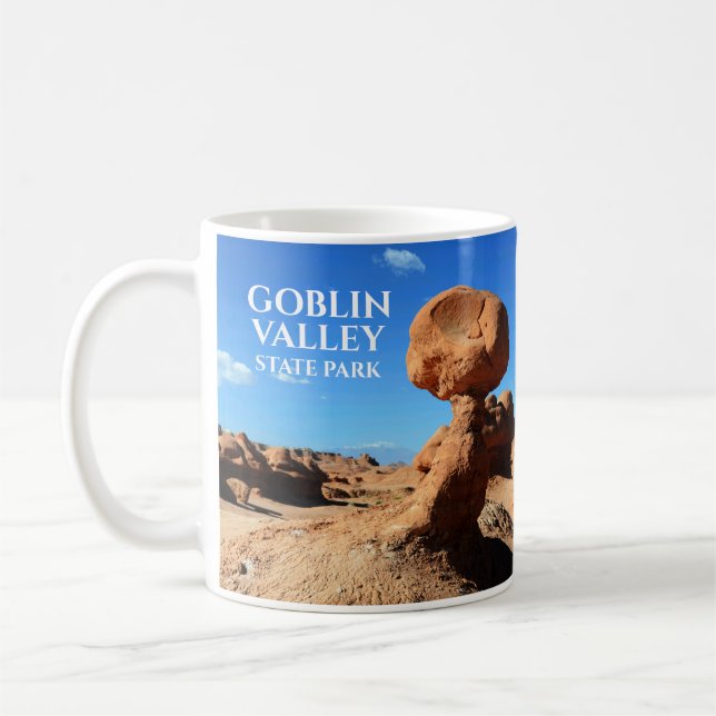 Taza De Café Goblin Valley State Park Mug (Izquierda)