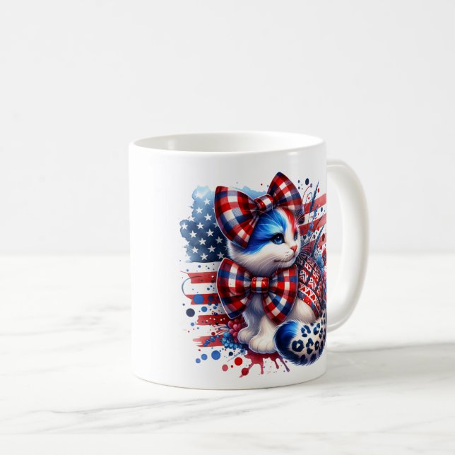 Taza De Café God Bless America (Anverso derecho)