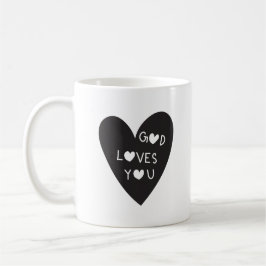 Taza De Café God loves you