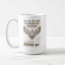 Taza De Café God protection