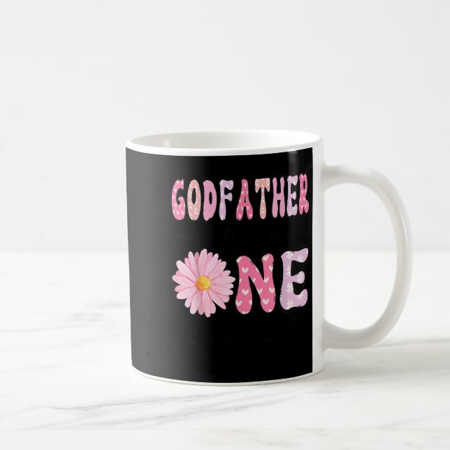 Taza De Café Godfather Of Little Miss Onederful 1st Birthday Nk (Derecha)
