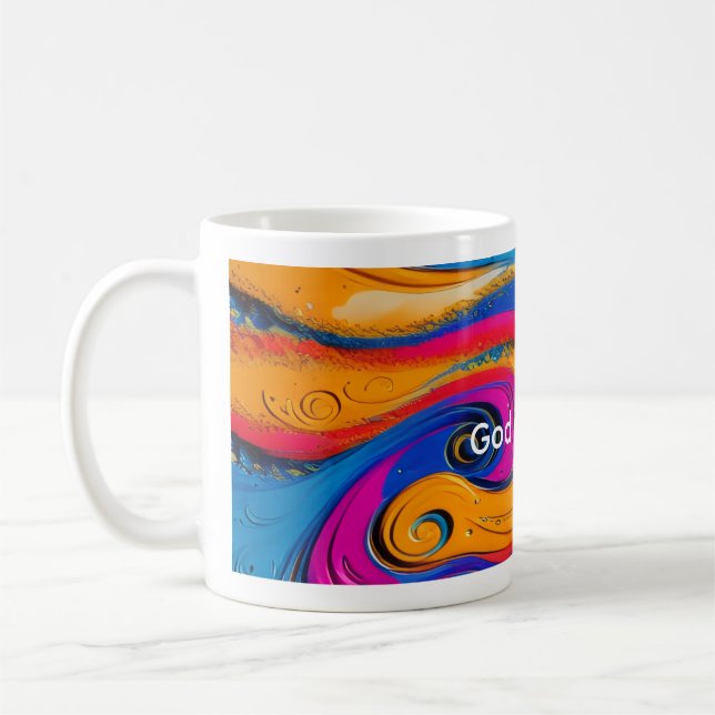Taza De Café Godisgood Swirls (Izquierda)