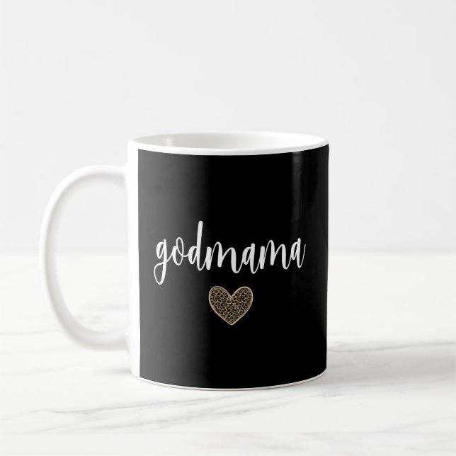 Taza De Café Godmama El Mejor Agradecimiento De Godmama GodMom (Izquierda)