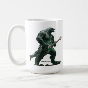 Taza De Café Godzilla Guitar