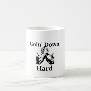 Taza De Café Goin abajo difícilmente