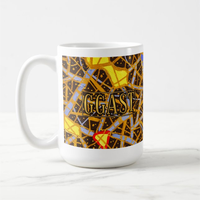 Taza De Café GOLD 11L25 - Artistic  Mug - GGAST (Izquierda)