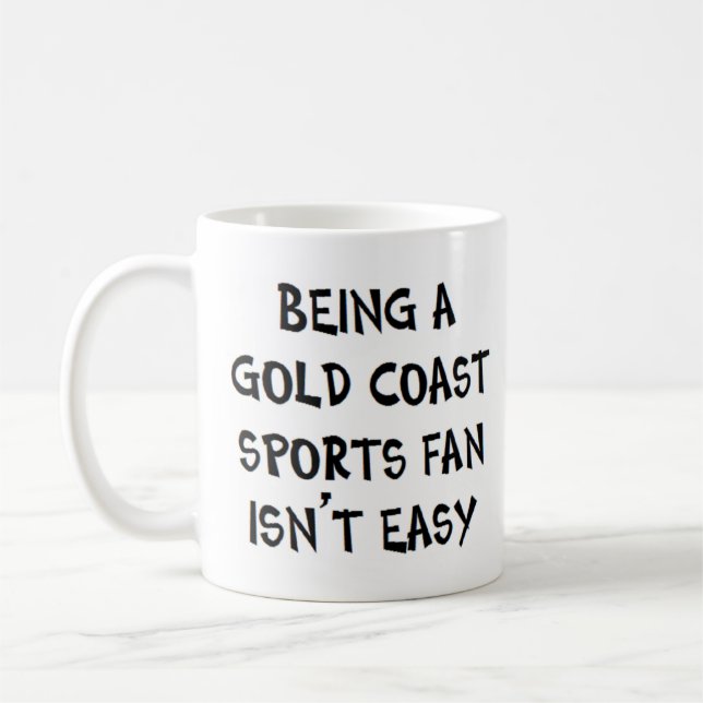Taza De Café gold coast sports fan, being (Izquierda)