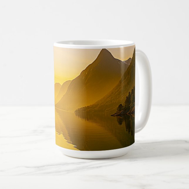 Taza De Café Golden Fjord (Anverso derecho)