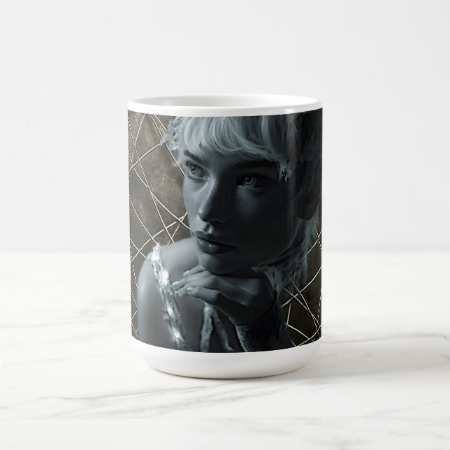 Taza De Café Golden Grid Muse (Centro)