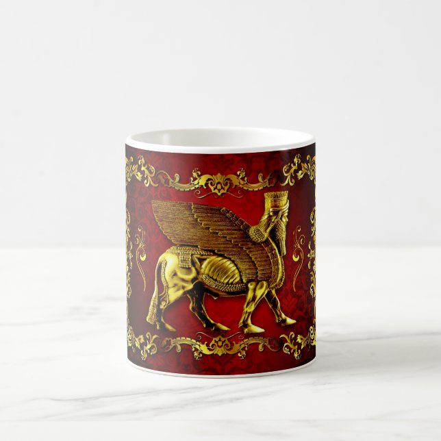 Taza De Café Golden Lamassu Mug (Centro)