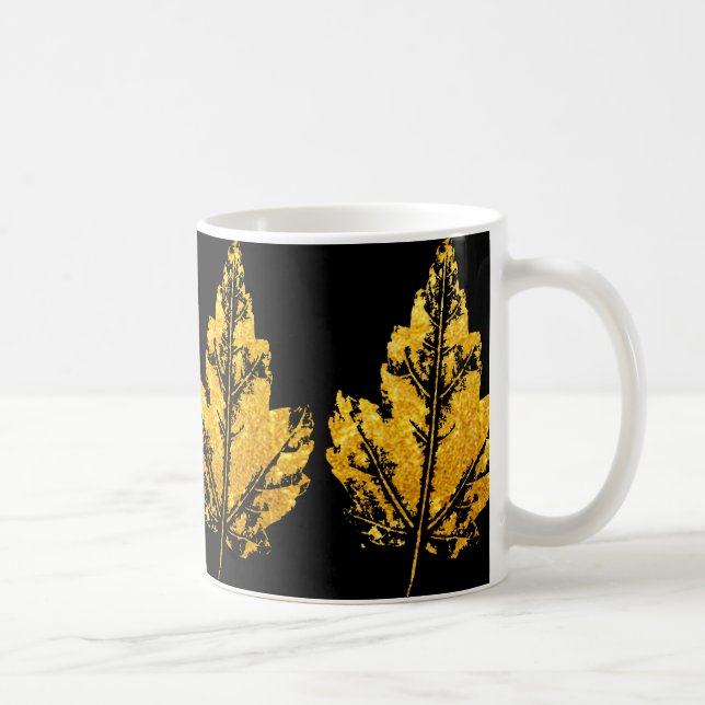 Taza De Café Golden Maple Leaf Mug (Derecha)