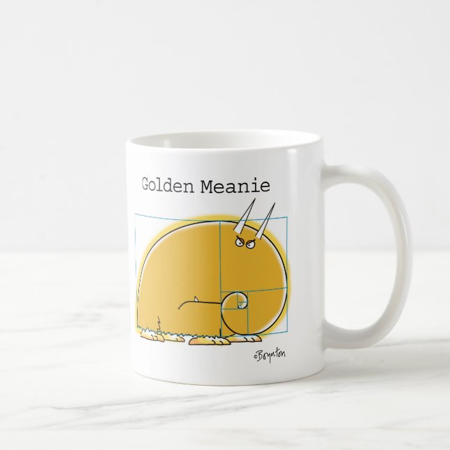Taza De Café GOLDEN MEANIE por Sandra Boynton (Derecha)