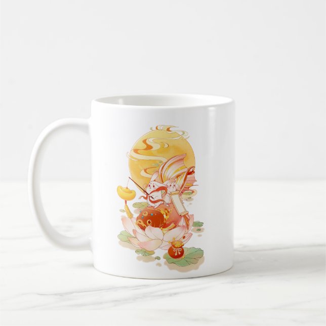 Taza De Café Golden Moon Harmony Mug (Izquierda)