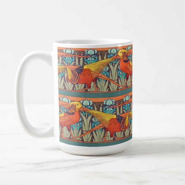 Taza De Café Golden Pheasant Retro (Izquierda)